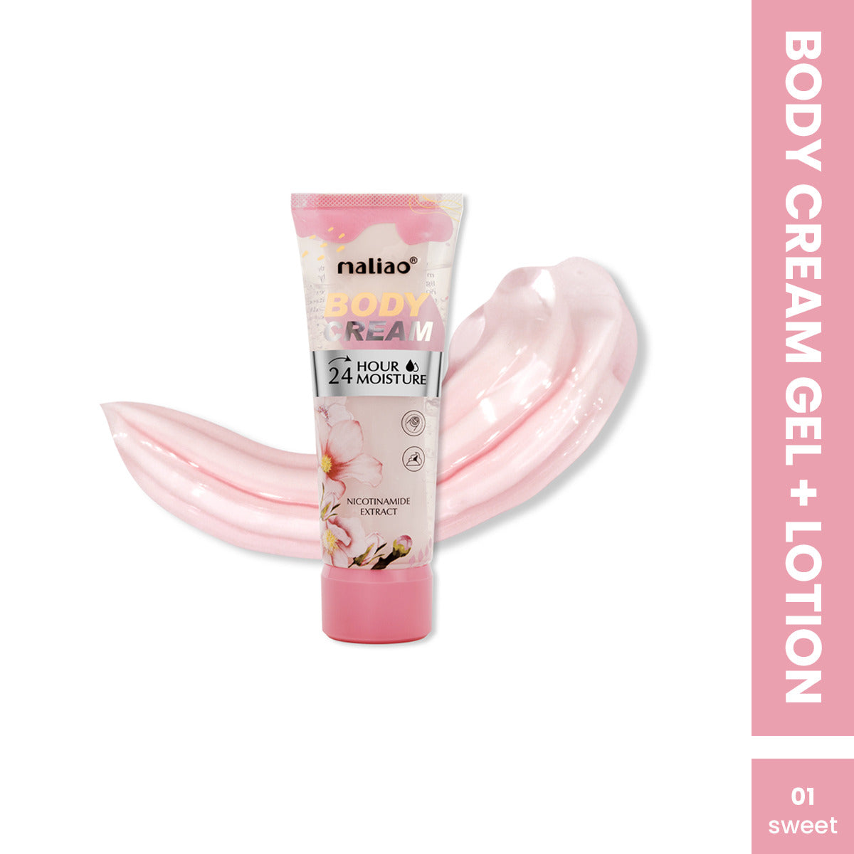 Maliao Body Cream Gel + Lotion – 24-Hour Moisture